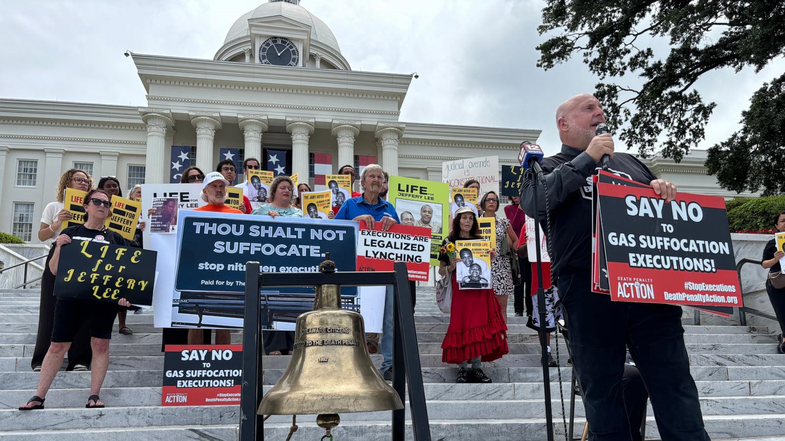 Alabama asks appeals court to let it continue nitrogen gas executions