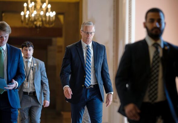 Senate begins voting on bill to fund ICE, Border Patrol as Democrats try to derail it