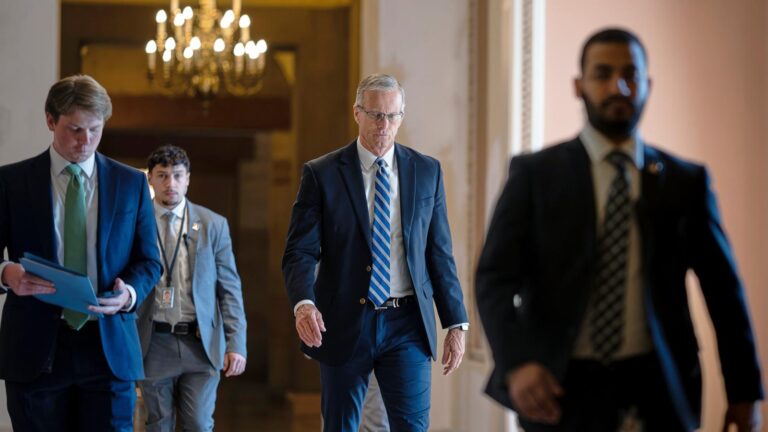 Senate begins voting on bill to fund ICE, Border Patrol as Democrats try to derail it