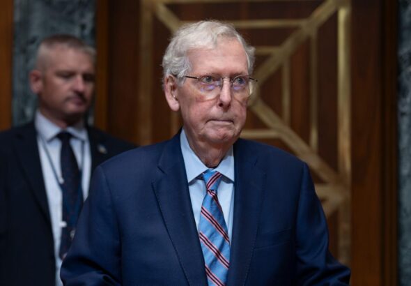 McConnell speaks to GOP leaders as speculation swirls about health, hospitalization
