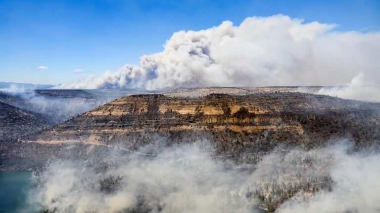 Oregon fire looms near town as fourth firefighter dies weeks after Colorado blaze