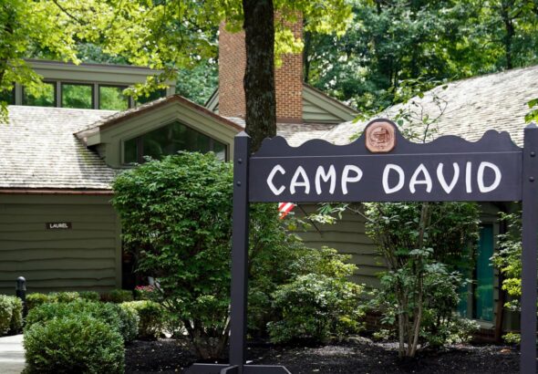 Trump is taking his Friday Cabinet meeting on the road to Camp David