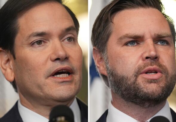 Vance and Rubio take different approaches as Iran tests their 2028 prospects