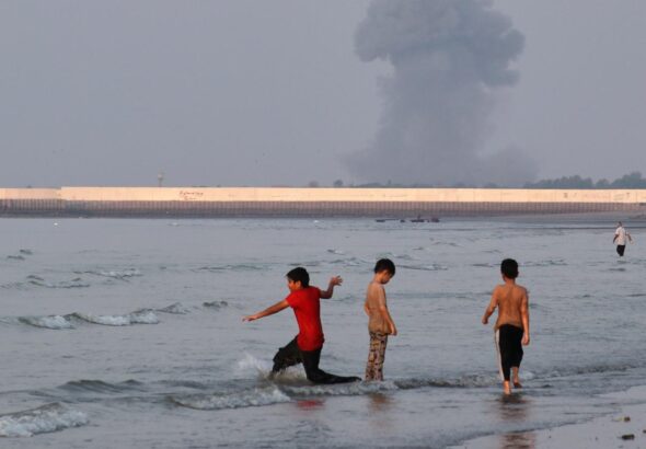 US strikes expand into northern Iran as it disables ship trying to run blockade