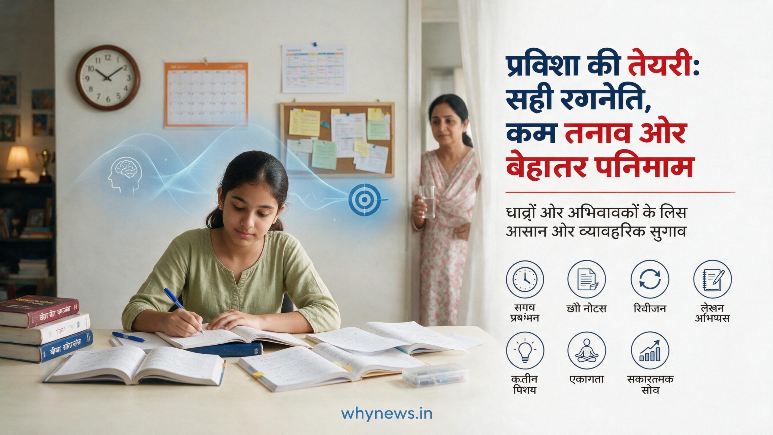 परीक्षा की तैयारी कैसे करें, कम तनाव में बेहतर पढ़ाई और अच्छे प्रदर्शन के लिए छात्र की तैयारी