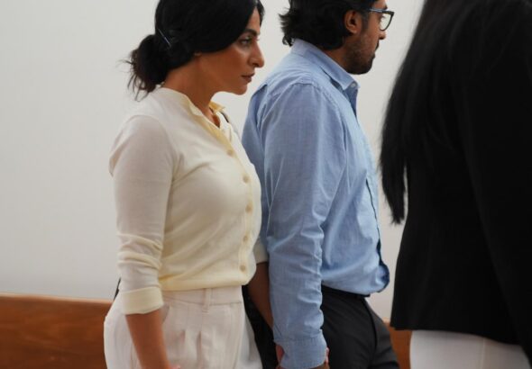 California couple and their surrogate testify in Texas court as dispute over newborn escalates