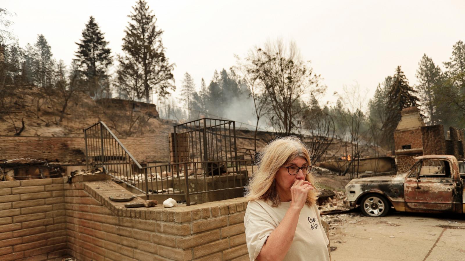 Fires near Spokane, Washington, have burned 600 structures and forced 60,000 evacuations