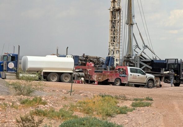 Contractors building border wall ordered to stop drilling wells in New Mexico