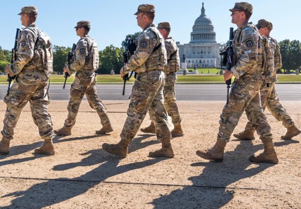 Washington grapples with a National Guard deployment extended until 2029