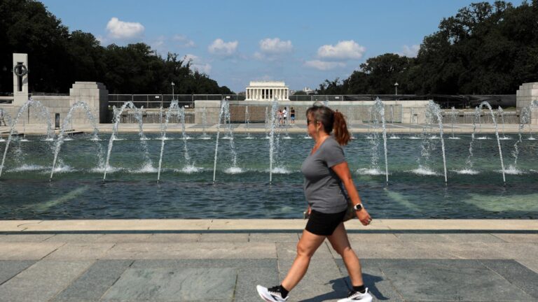 World War II Memorial in DC vandalized with bubbles, graffiti