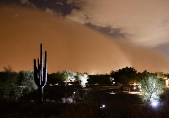 Unusually intense haboob dust storms strike Phoenix twice this week