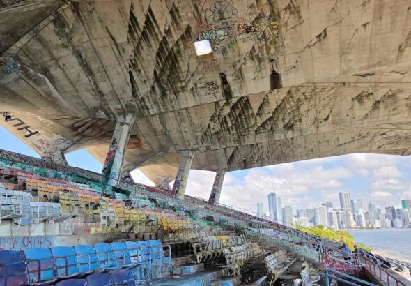 Miami to decide fate of stunning stadium where speedboats raced and Jimmy Buffett played