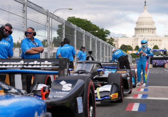 Trump will kick off the IndyCar race in the Beast before cars zoom through Washington's streets