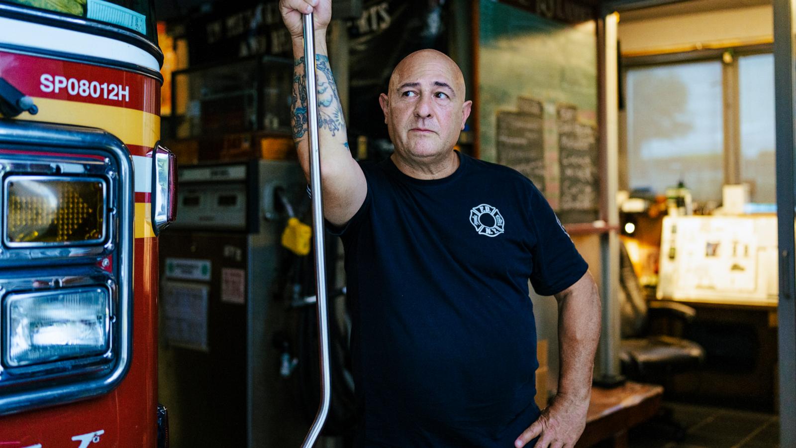 A NYC firehouse was first to respond on 9/11. 25 years on, Sal Argano is the last still on staff