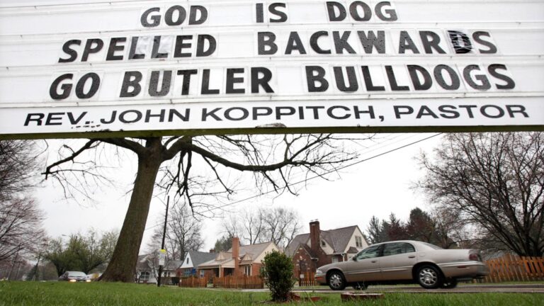 Giggle for God: America’s witty church signs aim to inspire, attract passersby
