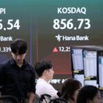 Global benchmarks are mixed despite Wall Street's rally finish last week