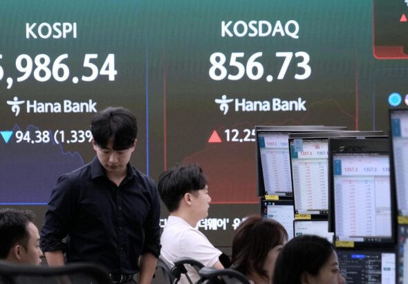 Global benchmarks are mixed despite Wall Street's rally finish last week