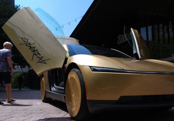 Musk launches steering-wheel-free taxi service in bet riders lose 'no control' fears and hop inside