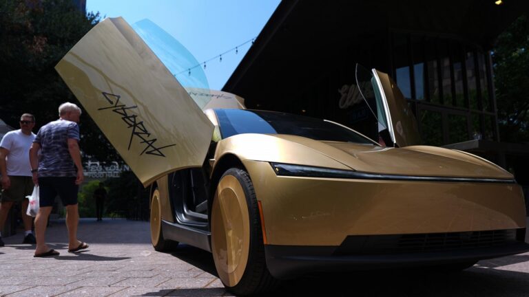 Musk launches steering-wheel-free taxi service in bet riders lose 'no control' fears and hop inside