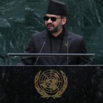 Nepal's leader, at UN, says recent floods serve as a 'warning to the world' about climate change
