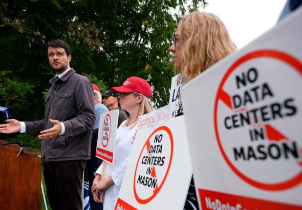 AI fears are fueling progressive Democrat's campaign in Michigan battleground district