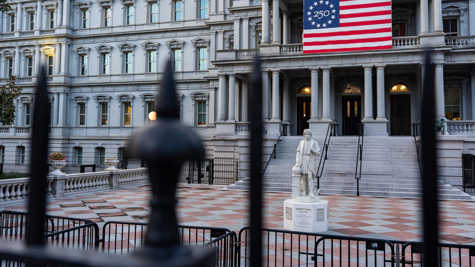 Painting Eisenhower Building would diminish historic character of White House complex, report says