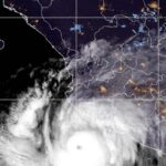 Simon strengthens into a Category 4 hurricane as it approaches Mexico's coast