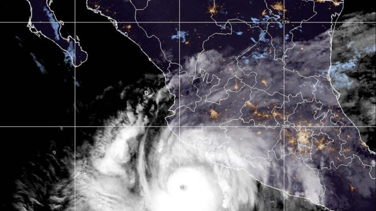 Simon strengthens into a Category 4 hurricane as it approaches Mexico's coast