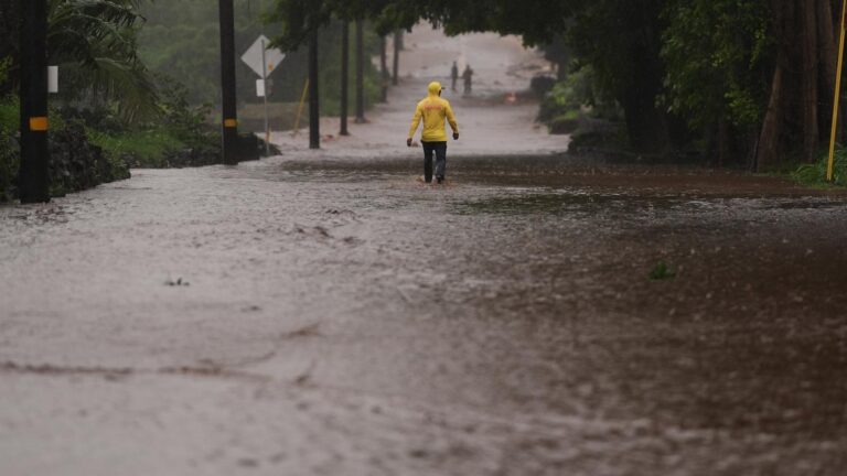Nolo strengthens to a hurricane again in the Pacific Ocean