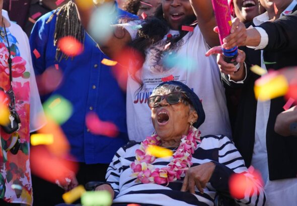Opal Lee celebrates 100th birthday by kicking off construction of Juneteenth museum