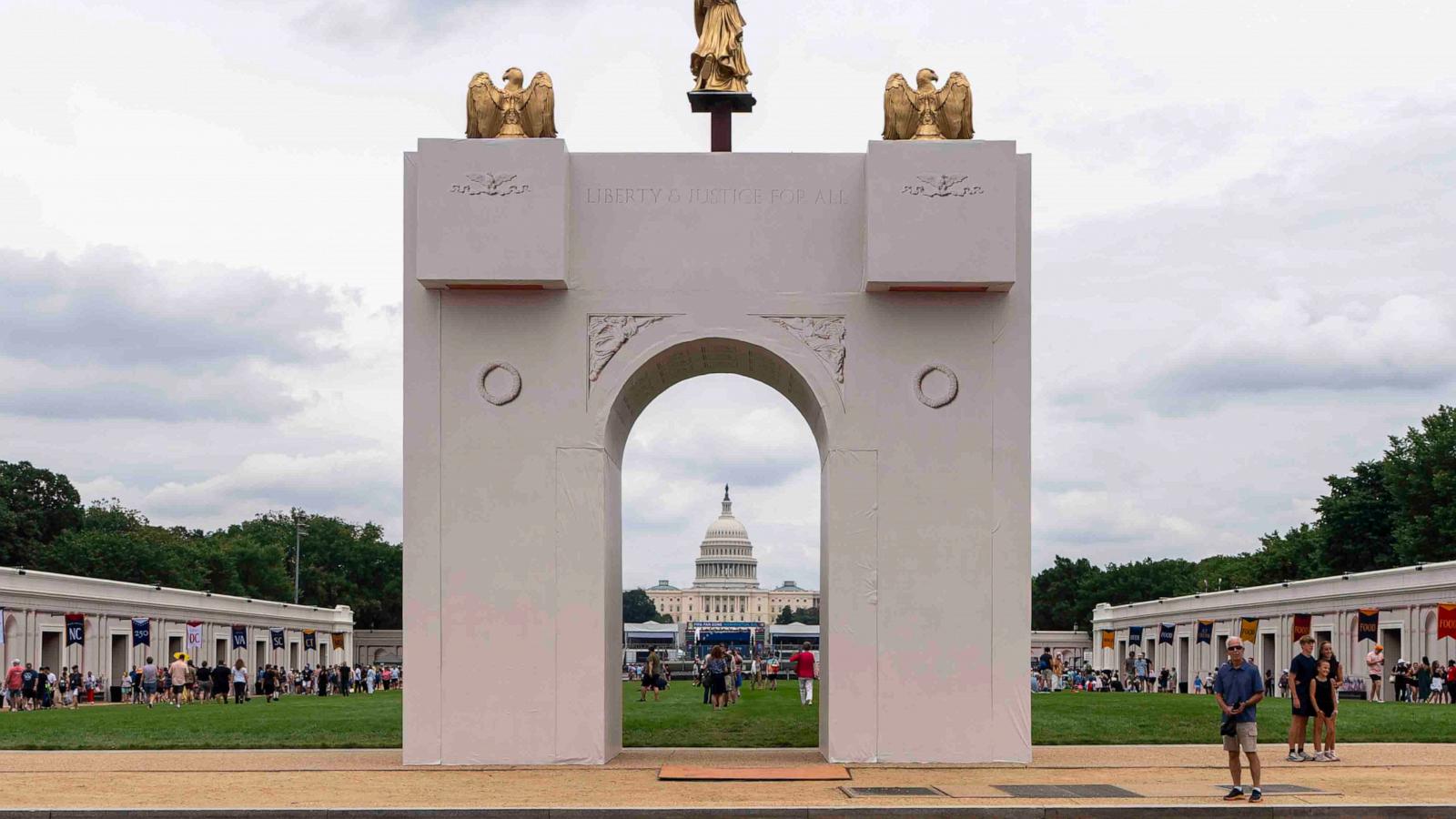 Plaintiffs in Trump arch project seek injunction to stop administration from beginning work Nov. 5