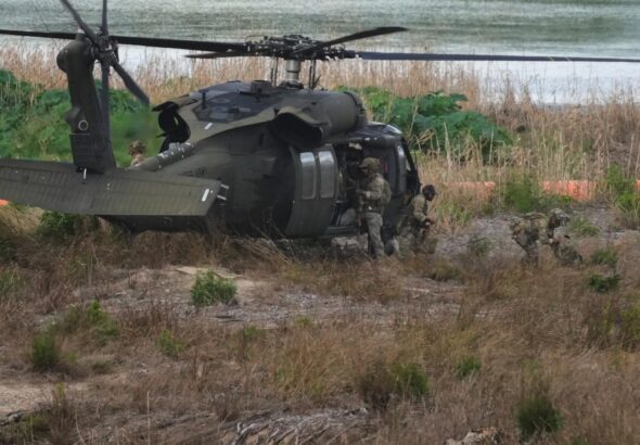 After surging troops to the border, US Army showcases a quieter Rio Grande