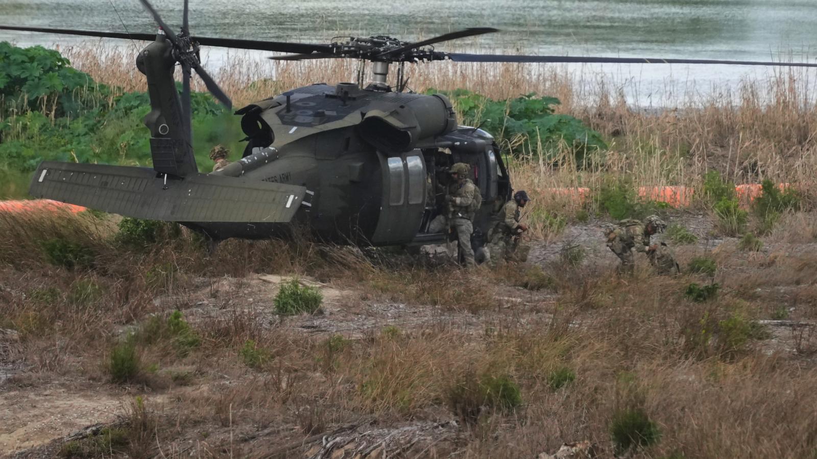 After surging troops to the border, US Army showcases a quieter Rio Grande