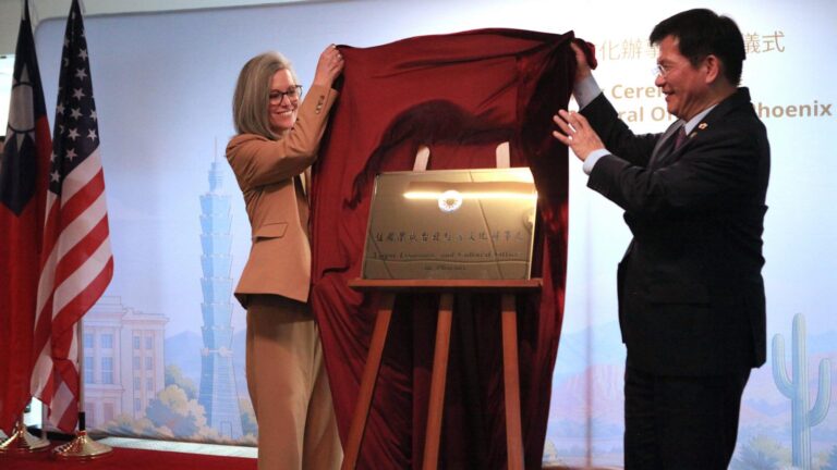Arizona welcomes new Taiwan representative office, rejecting warning from China