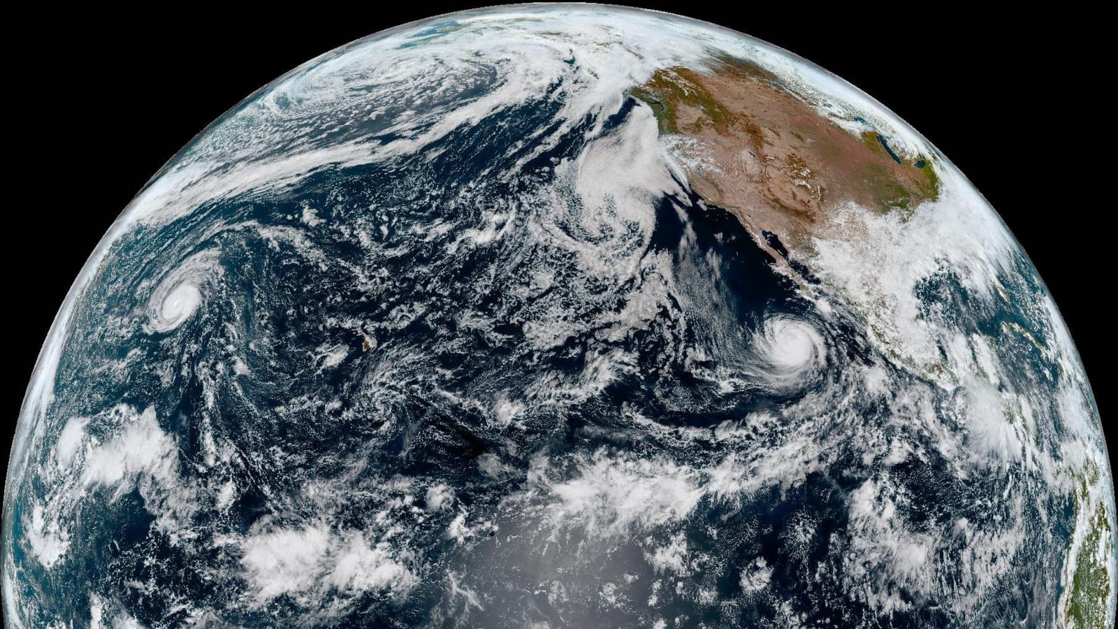 Nolo changes from a hurricane to a typhoon after crossing the international date line