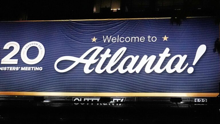 G20 diplomats, including from China and Russia, face deep rifts as they prepare to meet in Atlanta